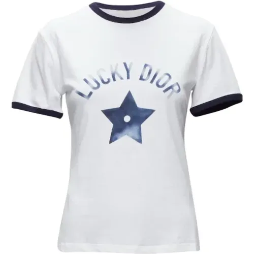 Pre-owned Cotton tops , female, Sizes: XS - Dior Vintage - Modalova