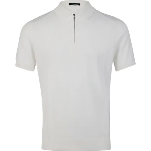 Trevi Polo Zipper T-Shirts & Polos , Herren, Größe: XL - Leurink Knitwear - Modalova