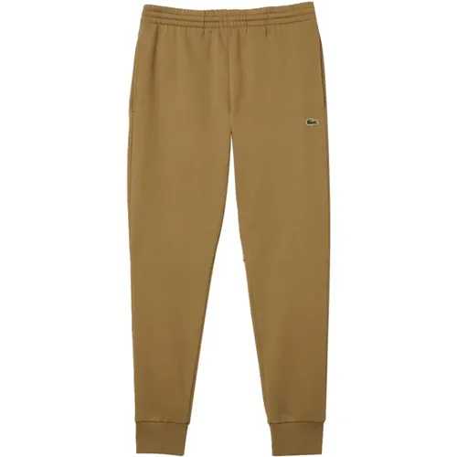 Braune Casual Hose , Herren, Größe: M - Lacoste - Modalova