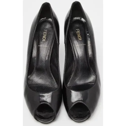 Pre-owned Leather heels , female, Sizes: 5 UK - Fendi Vintage - Modalova