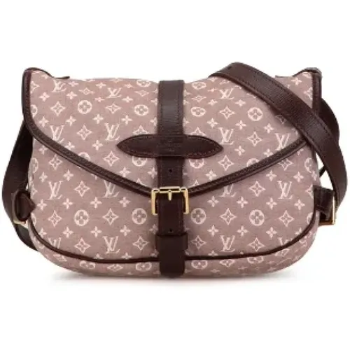 Pre-owned Canvas shoulder-bags , female, Sizes: ONE SIZE - Louis Vuitton Vintage - Modalova