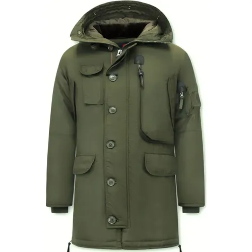 Parka Men Winter Jacket , male, Sizes: S, M, L, XL - Enos - Modalova