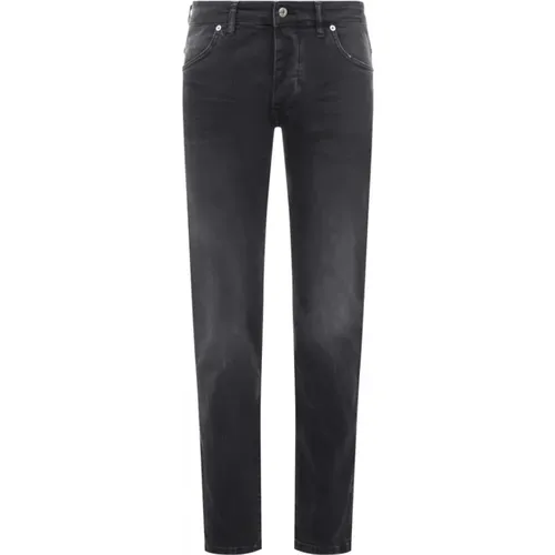 Stylish Black Skinny Jeans , male, Sizes: W29 L32 - drykorn - Modalova
