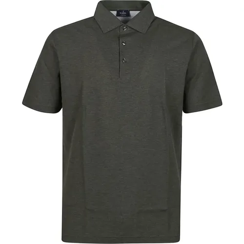 Grünes Polo Shirt , Herren, Größe: L - Barba Napoli - Modalova