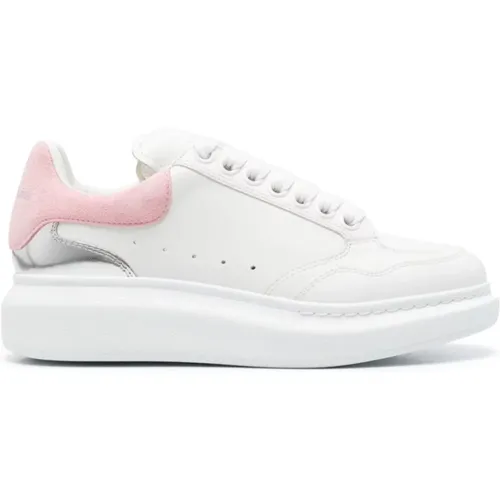 Weiße Sneakers Stilvolles Design , Damen, Größe: 36 1/2 EU - alexander mcqueen - Modalova