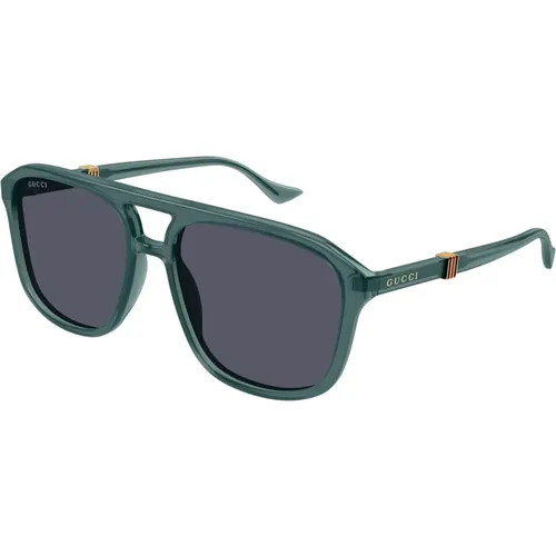 Gg1494S 003 Sunglasses , male, Sizes: 57 MM - Gucci - Modalova