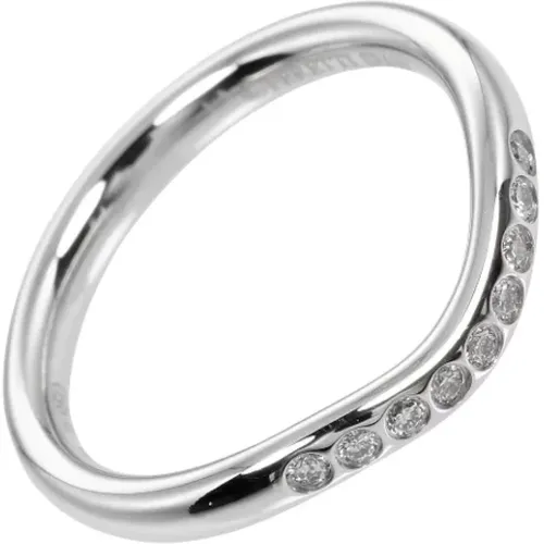 Pre-owned Platinum rings , female, Sizes: ONE SIZE - Tiffany & Co. Pre-owned - Modalova