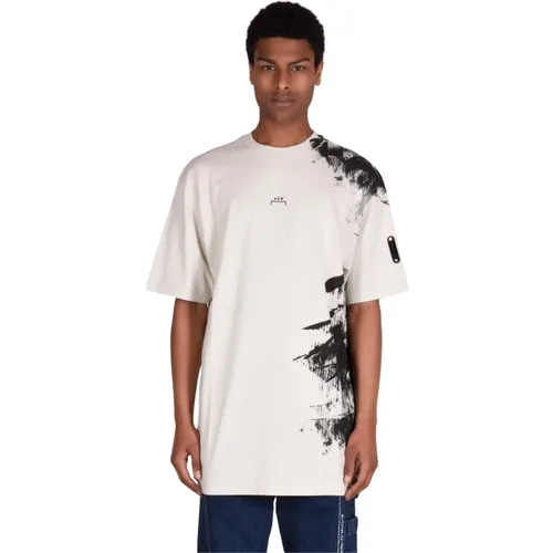 Brush Stroke Oversized Fit T-Shirt , male, Sizes: M, L, XL - A-Cold-Wall - Modalova