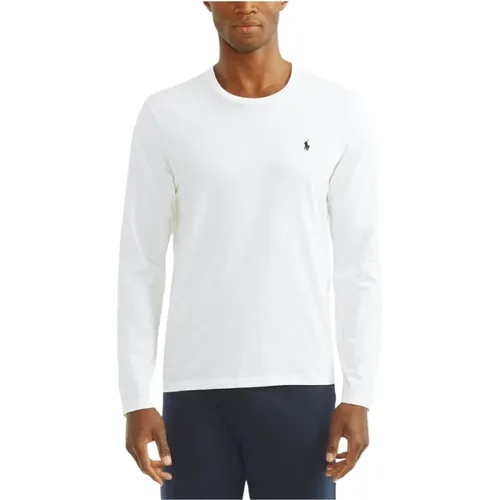 Cotton Jersey Sleep Long Sleeve , male, Sizes: XL - Ralph Lauren - Modalova