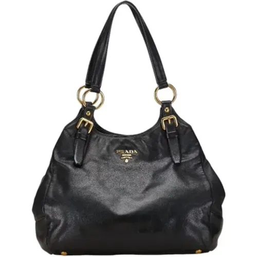 Pre-owned Leather prada-bags , female, Sizes: ONE SIZE - Prada Vintage - Modalova