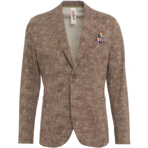 Elegant Mens Blazer , male, Sizes: M, 3XL, 2XL, 4XL - BOB - Modalova