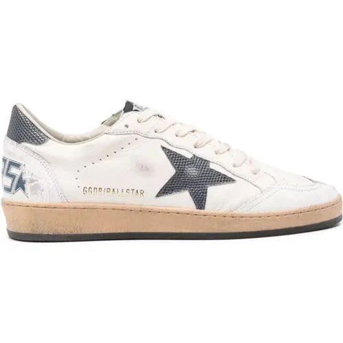 Weiße Ball Star Sneakers , Herren, Größe: 43 EU - Golden Goose - Modalova