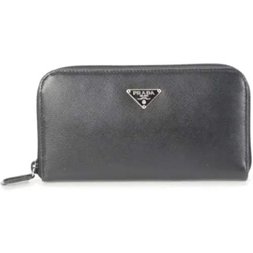 Pre-owned Leather wallets , male, Sizes: ONE SIZE - Prada Vintage - Modalova