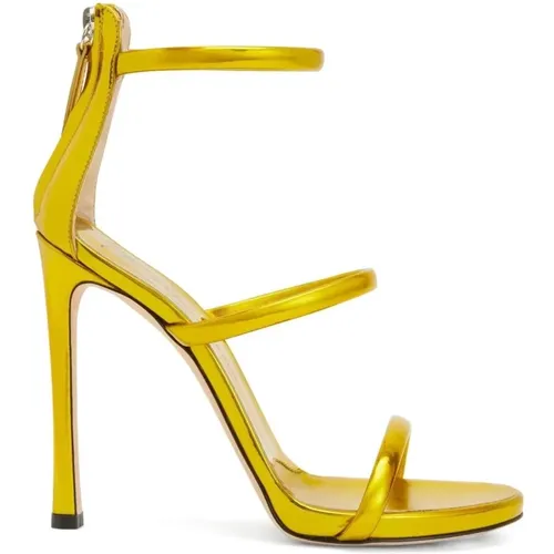 South 115 mm sandals , female, Sizes: 3 UK, 5 1/2 UK, 5 UK, 6 UK, 4 UK, 8 UK, 4 1/2 UK, 7 UK - giuseppe zanotti - Modalova