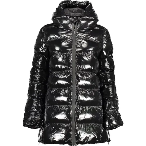 Stilvolle Schwarze Winterjacke , Damen, Größe: S - U.s. Polo Assn. - Modalova