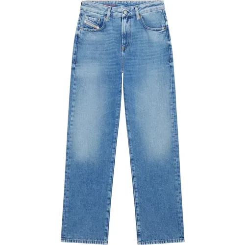 Gerades Jeans - Reggy , Damen, Größe: W28 L34 - Diesel - Modalova