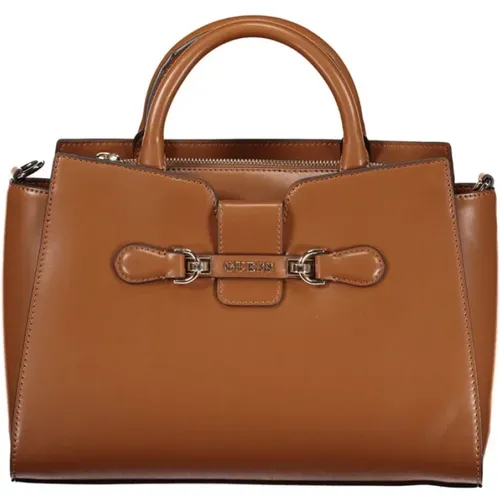 Braune Polyethylen-Handtasche Guess - Guess - Modalova