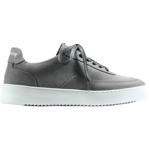 Grey Sneakers Mondo 2.0 , male, Sizes: 7 UK, 9 UK, 6 UK, 10 UK, 8 UK - Filling Pieces - Modalova