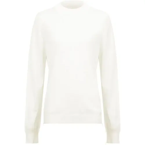 Knit Sweater with Ribbed Collar , male, Sizes: L, XL, M, 2XL - Maison Margiela - Modalova