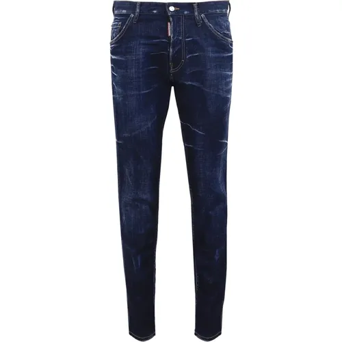 Slim-fit Jeans , male, Sizes: 2XL, L, XS, XL, M, S - Dsquared2 - Modalova
