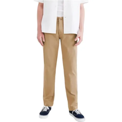 Khaki Slim Fit Harvest Pants , male, Sizes: W34 L32, W38 L32, W33 L32, W29 L32, W31 L32, W30 L32, W36 L32 - Dockers - Modalova