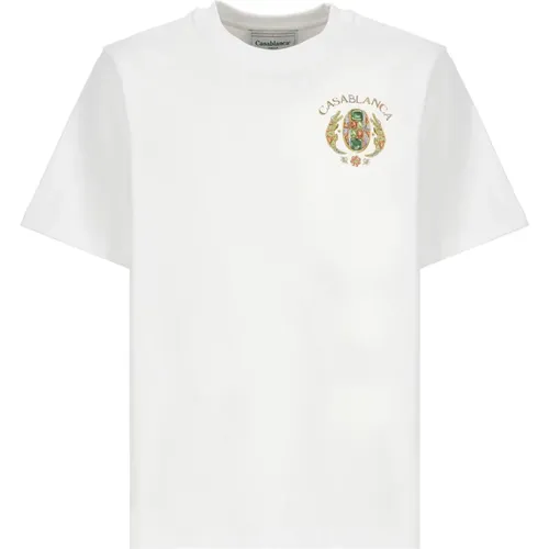 T-shirts and Polos , male, Sizes: XL, 2XL - Casablanca - Modalova