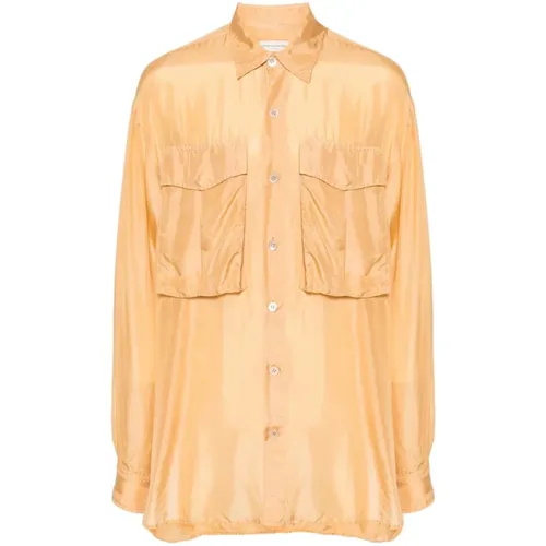 Cotton Shirt with Calander Print , male, Sizes: XL - Dries Van Noten - Modalova