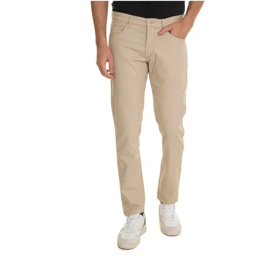 Wsl001 5-pocket trousers,Slim-Fit Texturierte 5-Pocket Hose - Harmont & Blaine - Modalova