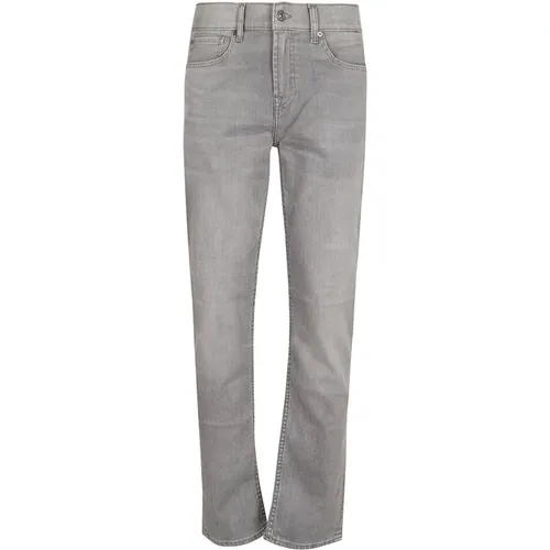 Men's Clothing Jeans Grey Ss24 , male, Sizes: W29, W33, W34, W32, W31 - 7 For All Mankind - Modalova