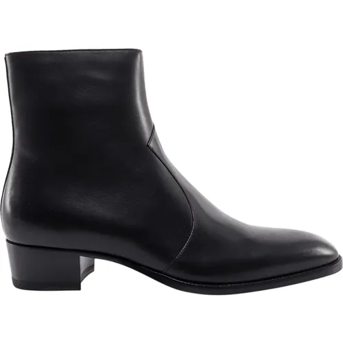 Elegante Leder Stiefeletten - Saint Laurent - Modalova