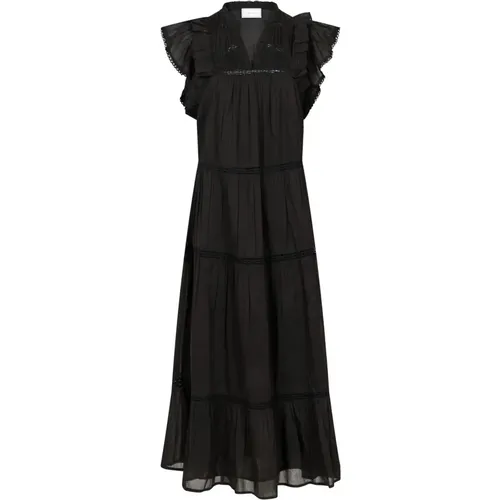 Ankita S Voile Dress , female, Sizes: XS - NEO NOIR - Modalova