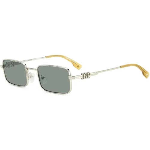 Green Palladium Sungles D2 0104/S Ktu(Qt) , male, Sizes: 52 MM - Dsquared2 - Modalova