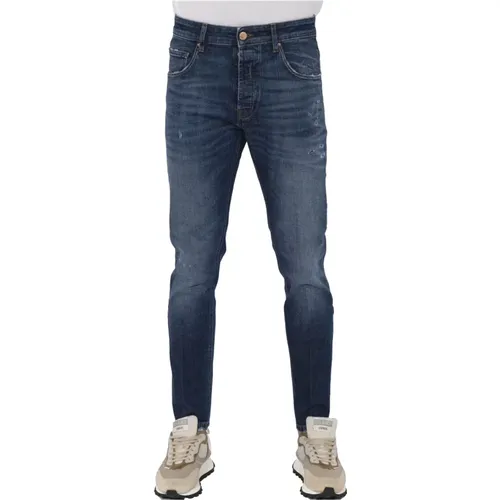 Yaren Dtfut 1702 Men Tapered Jeans , male, Sizes: W36, W32, W34, W33 - Don The Fuller - Modalova