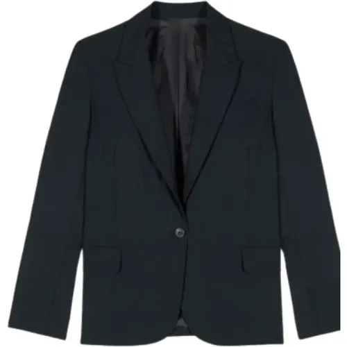 Marine Color Jacket Feroy , female, Sizes: L, S - BA&SH - Modalova