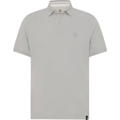 Baumwoll-Piqué-Poloshirt , Herren, Größe: L - Boggi Milano - Modalova