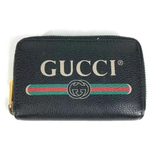 Pre-owned Leather wallets , female, Sizes: ONE SIZE - Gucci Vintage - Modalova