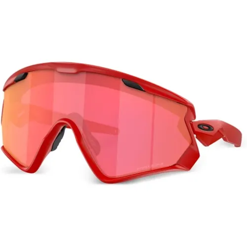 Mirrored Goggle-Style Sunglasses , unisex, Sizes: ONE SIZE - Oakley - Modalova