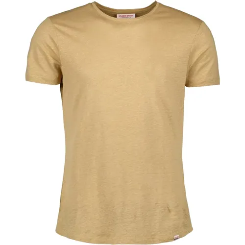Kurzarm Leinen T-Shirt - Orlebar Brown - Modalova