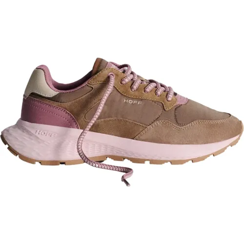 Leather Sneakers with Memory-Foam Lining , female, Sizes: 7 UK, 5 UK, 3 UK - Hoff - Modalova