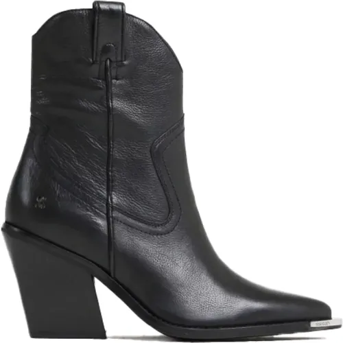 Damen Stiefelette - schwarz , Damen, Größe: 36 EU - Bronx - Modalova