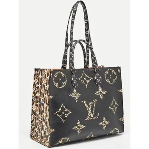 Pre-owned Canvas totes , female, Sizes: ONE SIZE - Louis Vuitton Vintage - Modalova