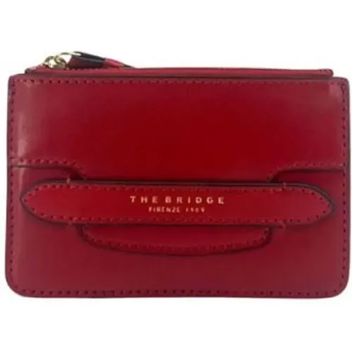 Classic Wallet with Zipper Closure , female, Sizes: ONE SIZE - The Bridge - Modalova