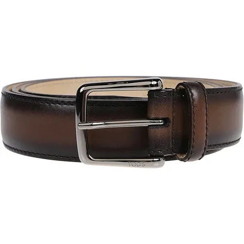 Classic Leather Belt , male, Sizes: 100 CM, 105 CM - TOD'S - Modalova