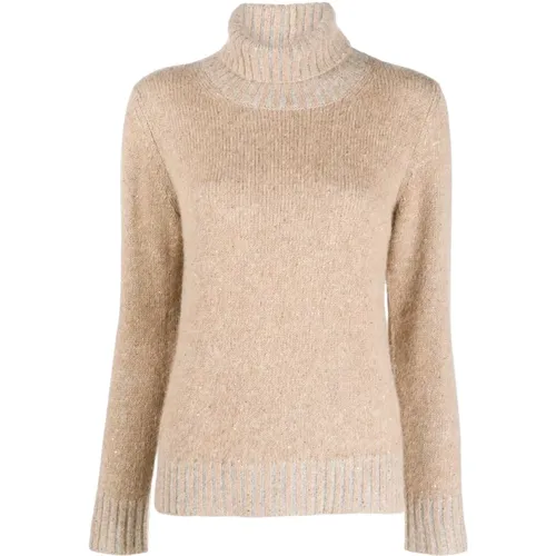 Turtleneck , female, Sizes: M - Fabiana Filippi - Modalova