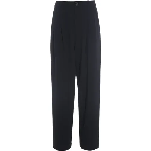 Wide-Leg Crepe Trousers , female, Sizes: M, XS, L, 2XL, XL - Bitte Kai Rand - Modalova