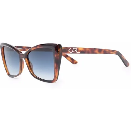 Sonnenbrille , Damen, Größe: 55 MM - Karl Lagerfeld - Modalova