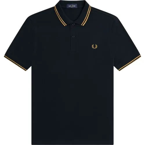 Slim Fit Twin Tipped Polo , male, Sizes: L, S, M - Fred Perry - Modalova