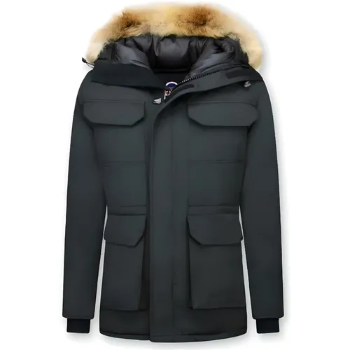 Winter Jackets , male, Sizes: L, M - Matogla - Modalova