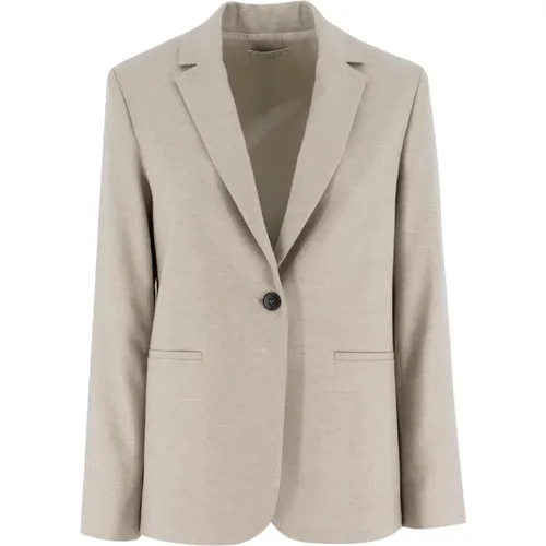 Tailored Single Breasted Jacket , female, Sizes: M - Antonelli Firenze - Modalova