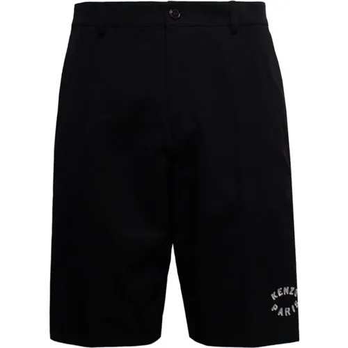 Logo-bestickte Bermuda-Shorts für Herren - Kenzo - Modalova